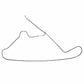 1967-70 Dodge Charger Intermediate Brake Line 1 Piece Steel RIN6802OM