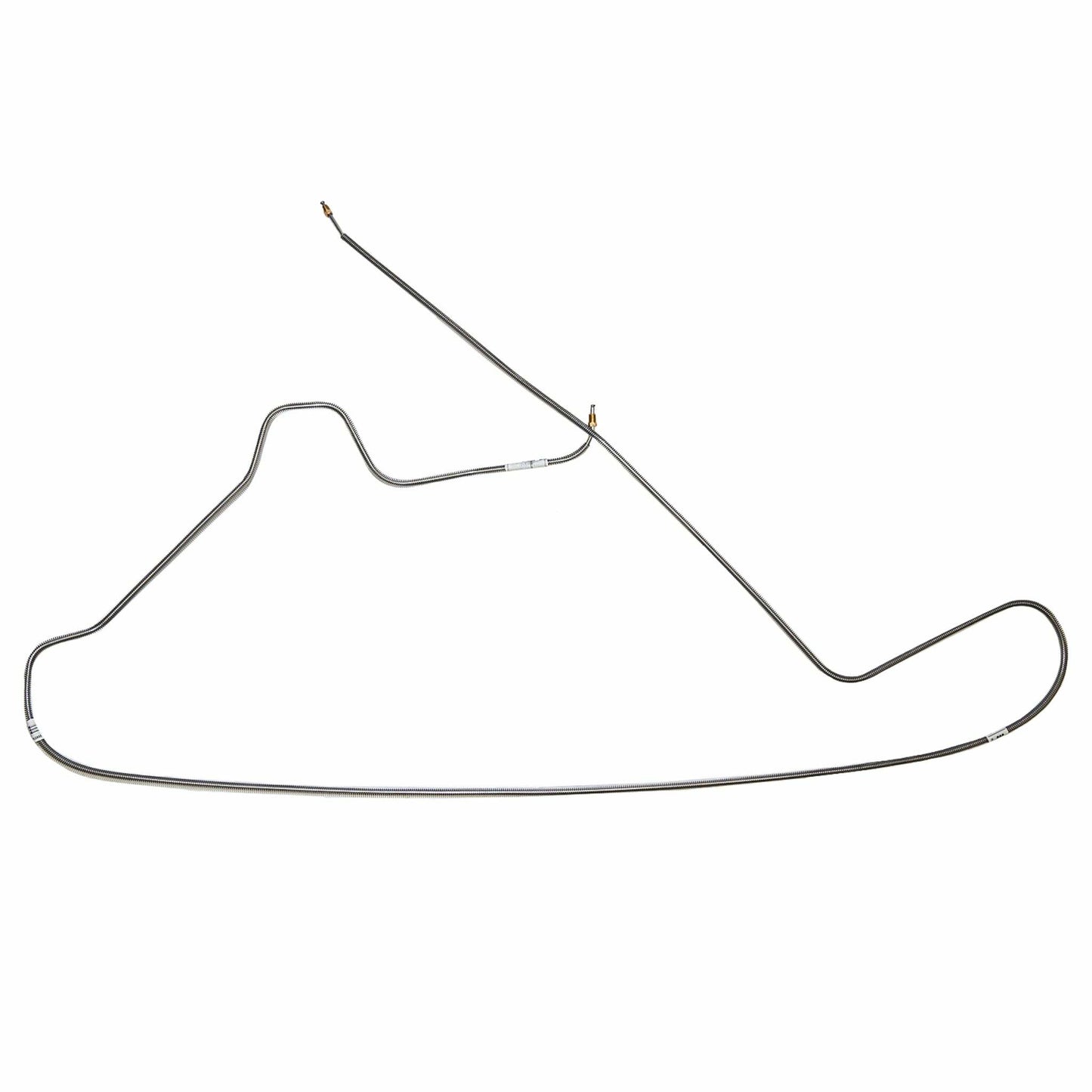 1967-70 Dodge Charger Intermediate Brake Line 1 Piece Stainless RIN6802SS