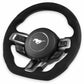 Fits 2015-2017 Ford Mustang Steering Wheel-Alcantara Wrapped Heated-RK950-08