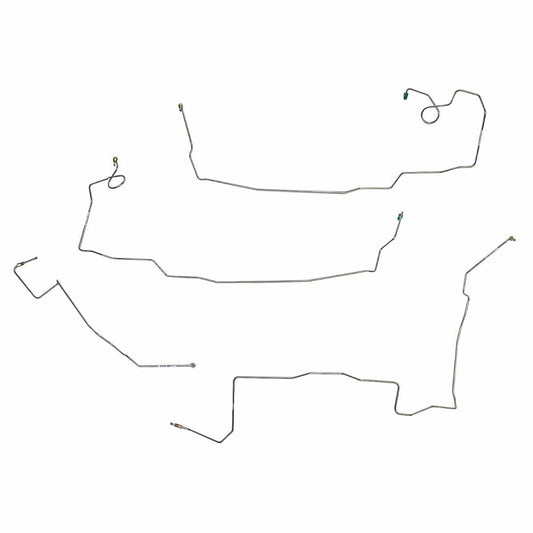 2003-2010 Dodge Viper Front Brake Line Kit Stainless RKT0310SS