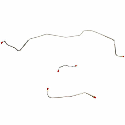 Fits 62-64 Mopar B-Body Dual M/C APV Max Wedge Right-Front Brake Line-RKT6211OM - Brake Kits Car Part People