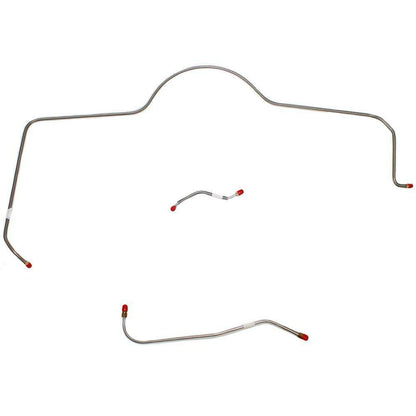 1965 Dodge Coronet Front Brake Line Kit Standard Brakes 3 Set - RKT6501OM - Front Lines Car Part People