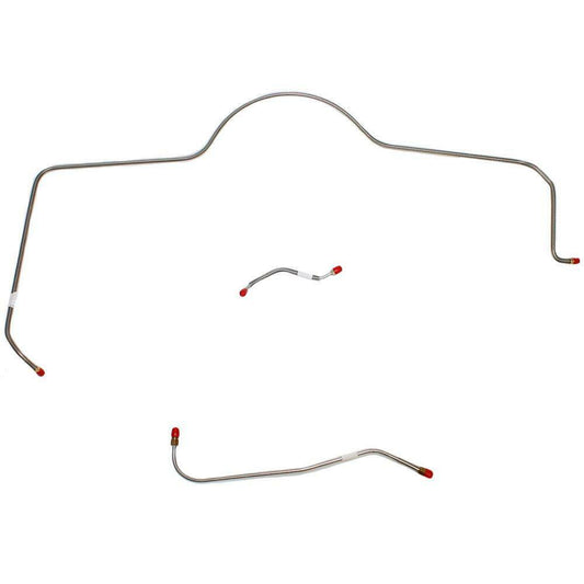 1965 Dodge Coronet Front Brake Line Kit Standard Brakes 3 Set - RKT6501OM - Front Lines Car Part People