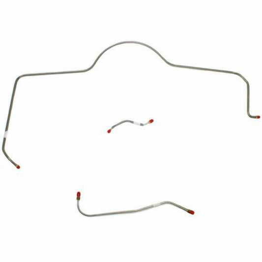 1965 Dodge Coronet Front Brake Line Kit Standard Brakes 3 Set - RKT6501SS - Front Lines Car Part People