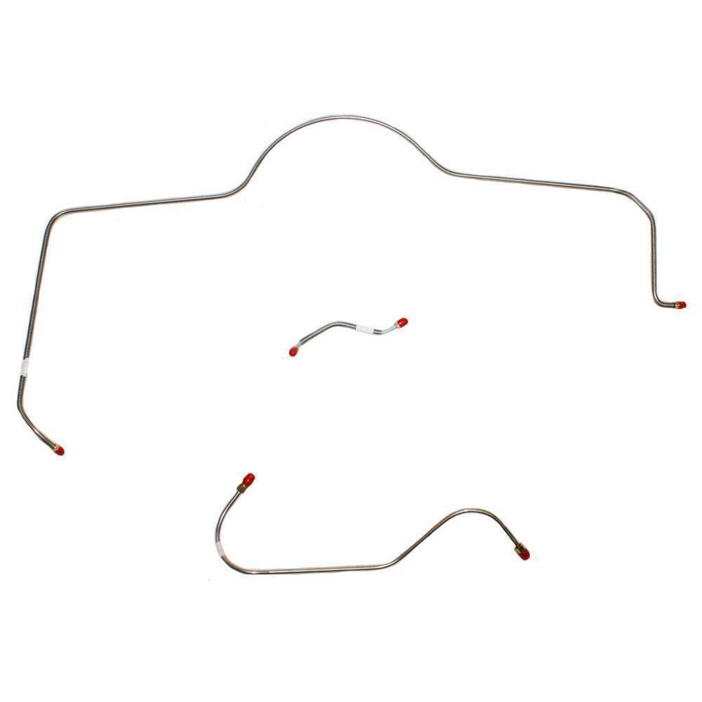 1965 Dodge Coronet Front Brake Line Kit Dual M/C Conversion QPV/STD - RKT6513OM - Front Lines Car Part People