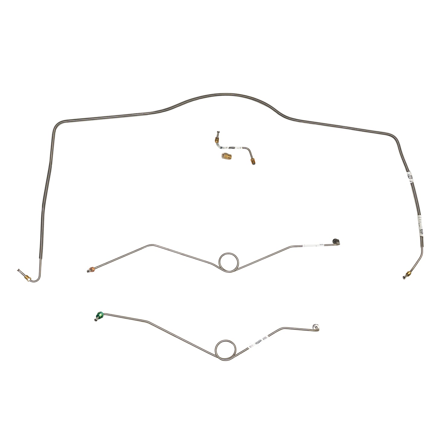 1965 Dodge Coronet Front Brake Line Kit Dual M/C Conversion QPV/PWR - RKT6514SS