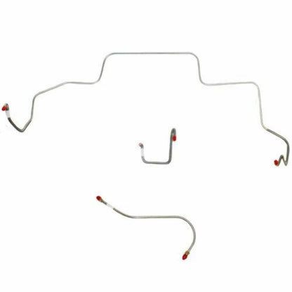 1966 Dodge Coronet Front Brake Line Kit Power Brakes Steel - RKT6602OM - Front Lines Car Part People