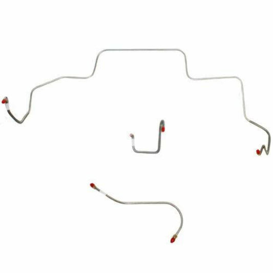 1966 Dodge Coronet Front Brake Line Kit Power Brakes Steel - RKT6602OM - Front Lines Car Part People