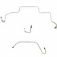 1966 Dodge Coronet Front Brake Line Kit Power Brakes Steel - RKT6605OM