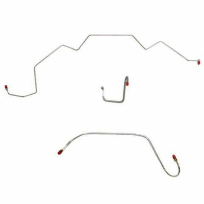 1966 Dodge Coronet Front Brake Line Kit Power Brakes Steel - RKT6606OM - Front Lines Car Part People