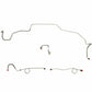 1967 Dodge Coronet Front Brake Line Kit Standard Brakes Stainless - RKT6703SS