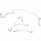 1967-69 Dodge Coronet Front Brake Line Kit Power Brakes Stainless RKT6706SS