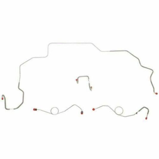 1968-70 Dodge Coronet Front Brake Line Kit Drum Brakes 4 Piece Set - RKT6801OM - Front Lines Car Part People