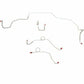 1968-70 Dodge Coronet Front Brake Line Kit Power Disc Brakes Stainless RKT6806SS