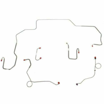 Fine Lines RKT6809OM Front Brake Line Kit Power Disc Brakes Steel for 1968-70 Dodge Coronet - Front Lines Car Part People