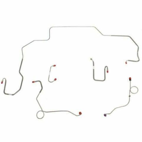 Fine Lines RKT6809OM Front Brake Line Kit Power Disc Brakes Steel for 1968-70 Dodge Coronet
