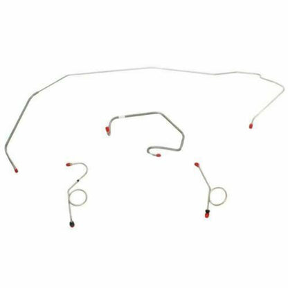 1971-72 Dodge Coronet Front Brake Line Kit Standard Drum Brakes - RKT7101OM - Front Lines Car Part People