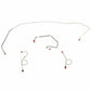 1971-72 Dodge Coronet Front Brake Line Kit Standard Drum Brakes - RKT7101SS