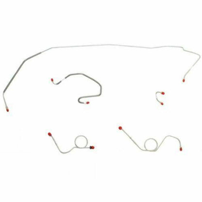 Fine Lines RKT7103OM - Front Brake Line Kit Power Disc Brakes Steel for 1971 Dodge Coronet - Front Lines Car Part People
