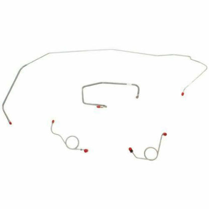 1972 Dodge Coronet Front Brake Line Kit Power Drum Brakes Steel - RKT7202OM - Front Lines Car Part People