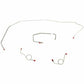 1972 Dodge Coronet Front Brake Line Kit Power Drum Brakes Steel - RKT7202OM