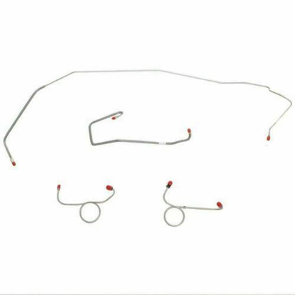 1972 Dodge Coronet Front Brake Line Kit Standard Disc Brakes Steel - RKT7204OM - Front Lines Car Part People