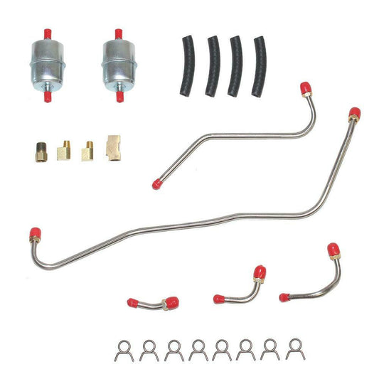 Mopar B-Body A&A Transmission X-Ram w/ Edelbrock-Steel-Fine Lines RPC6406OM - Fuel Line Car Part People