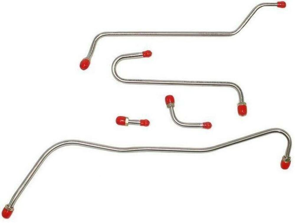 1964 Dodge Polara Pump to Carb Fuel Line 413/426 Max Wedge Dual 4BBL - RPC6407OM - Pre-Bent Fuel Lines Car Part People