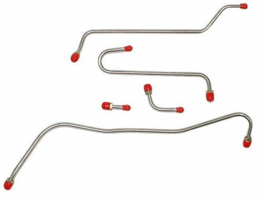 1964 Dodge Polara Pump to Carb Fuel Line 413/426 Max Wedge Dual 4BBL - RPC6407SS - Pre-Bent Fuel Lines Car Part People