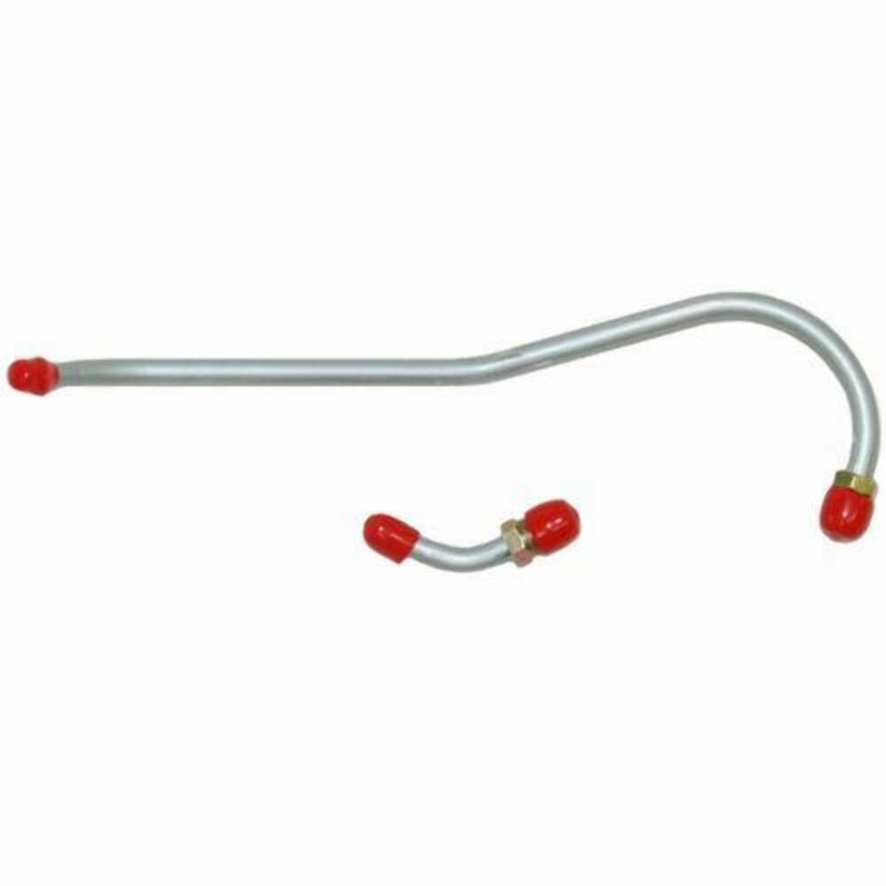 1969-71 Dodge Charger Pump to Carb Fuel Line 340/6 Fuel Line 2 Lines - RPC6802SS - Pre-Bent Fuel Lines Car Part People