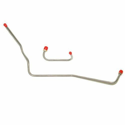 1968-71 Dodge Challenger Pump to Carb Fuel Line 383/440 Carter 4BBL - RPC6806OM - Pre-Bent Fuel Lines Car Part People