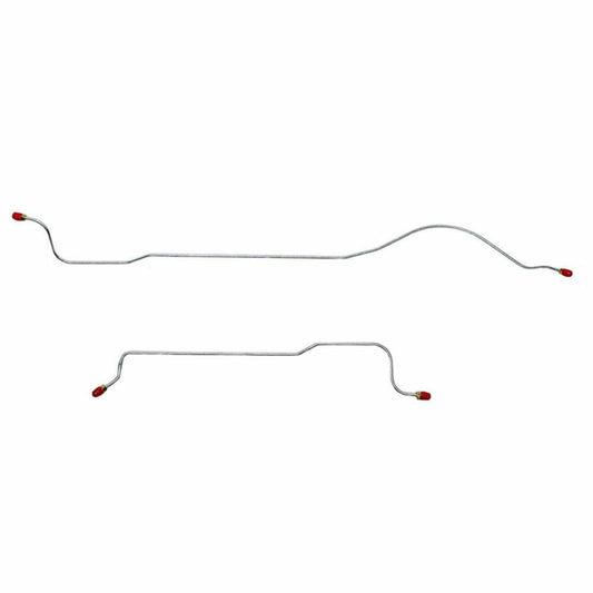 Fits 64-65 Mopar B-Body, 2pc Axle Lines; Steel-RRA6401OM - Rear Lines Car Part People