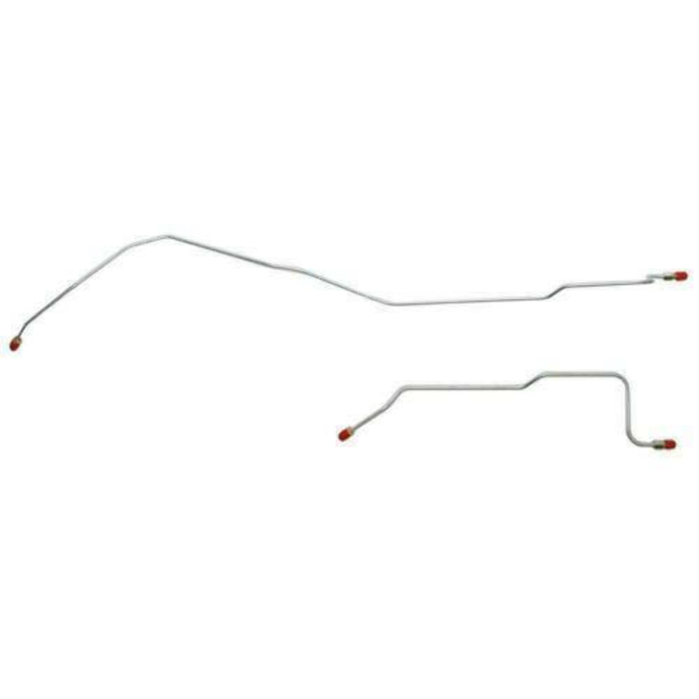 Rear Axle Brake Lines 1966-70 Dodge Coronet with Dana 60 Axle Stainless RRA6601SS - Rear Lines Car Part People
