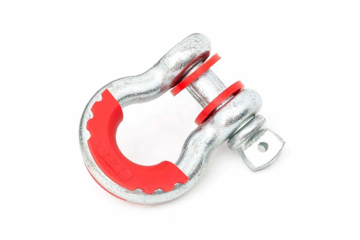 D-Ring Isolator Kit; Pair; Red RS102