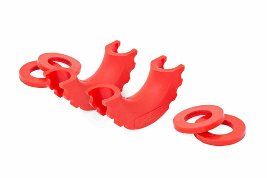 D-Ring Isolator Kit; Pair; Red RS102