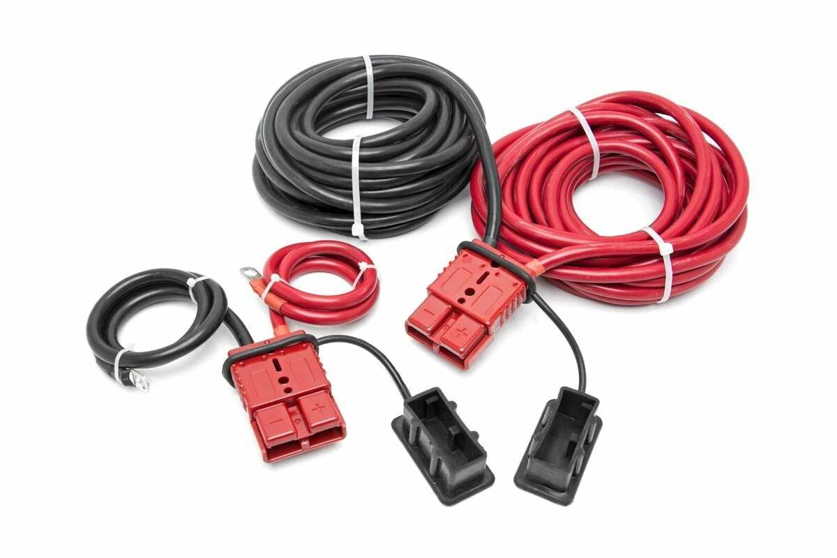Winch Power Cable; Quick Disconnect; 24 Ft RS108