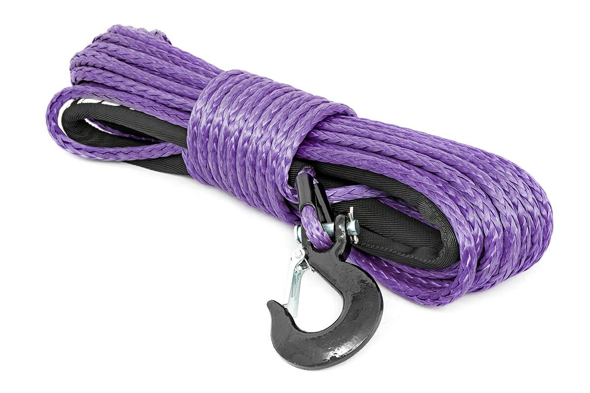 Synthetic Rope; 3/8 Inch; 85 Ft; Purple RS112