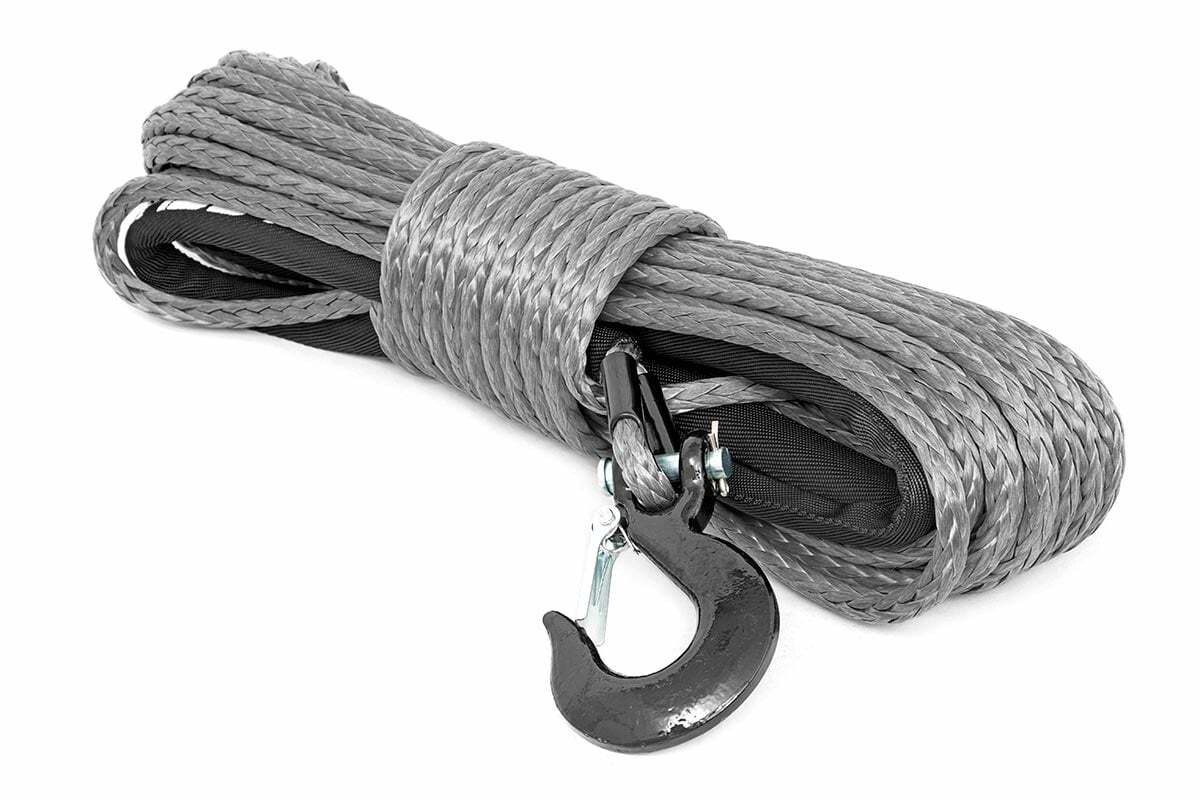 Synthetic Rope; 3/8 Inch; 85 Ft Length; Gray RS117