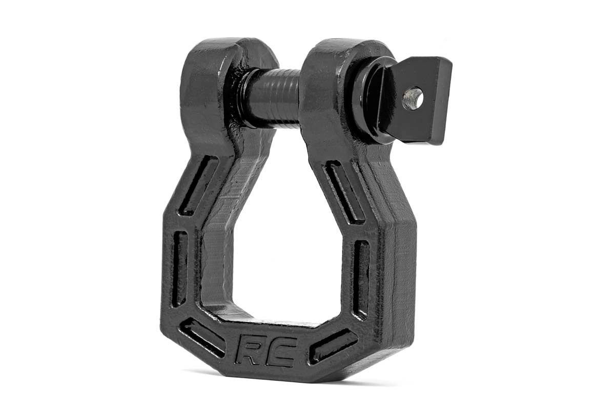 D-Ring; Forged; Pair; Black RS118