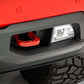 Fits Chevy Silverado 1500 2WD/4WD (2019-2024) Tow Hooks; Forged; Red; RS132