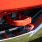Fits Chevy Silverado 1500 2&4WD (2014-2018 & Classic) Tow Hooks Forged Red RS134
