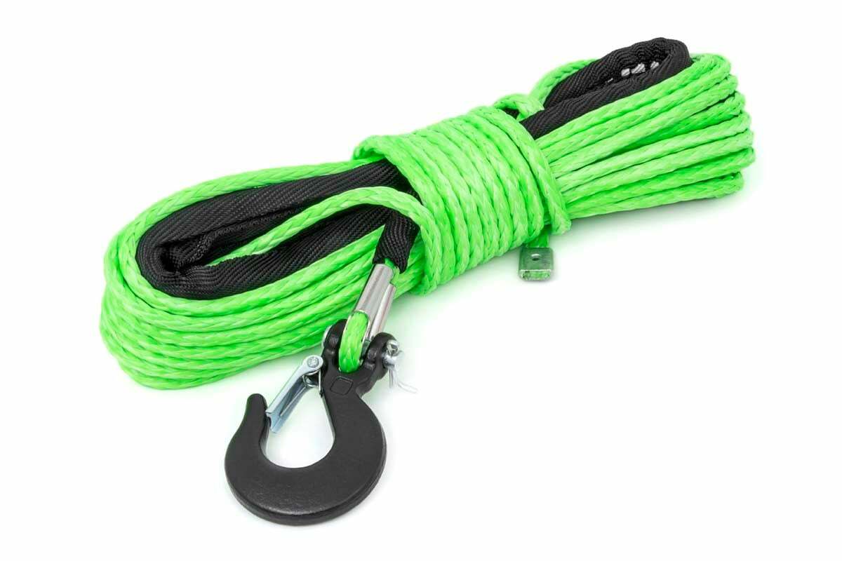 Synthetic Rope; 1/4 Inch; 50 Ft; Lime Green RS142