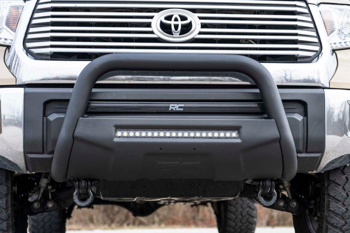 Fits Toyota Tundra 2WD/4WD (2007-2021) Tow Hook Brackets; RS145