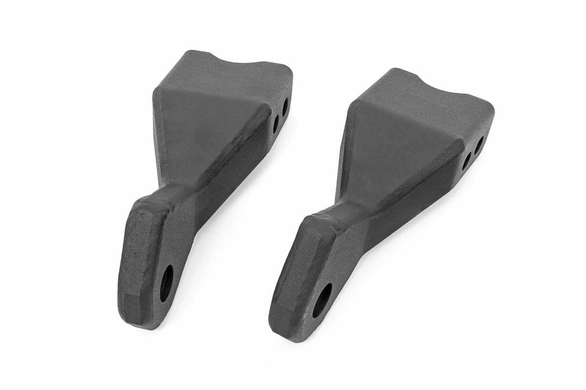 Fits Chevy Silverado 1500 2WD/4WD (2019-2024) Tow Hook Brackets; RS147