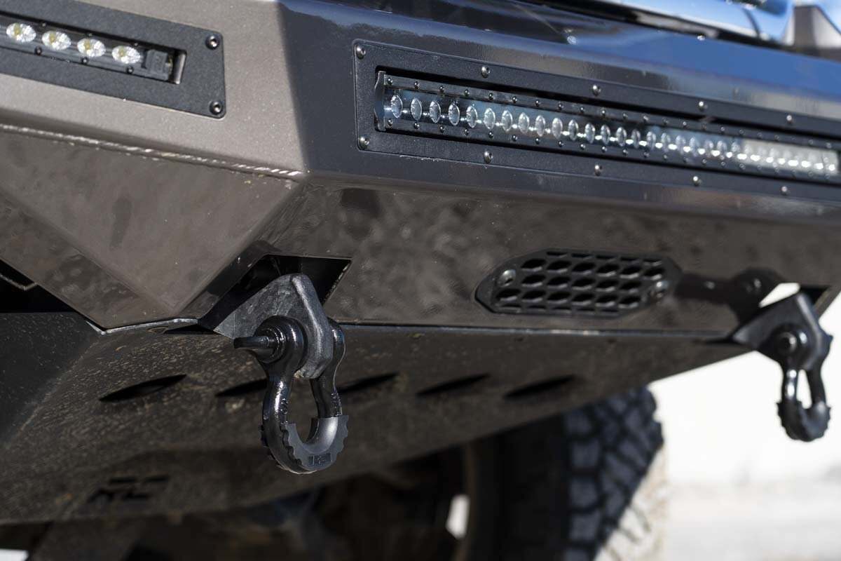 Fits Chevy Silverado & GMC Sierra 1500 2&4WD (2007-2013) Tow Hook Brackets RS148