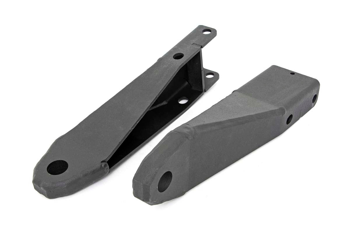 Fits GMC Sierra 2500 HD 2WD/4WD (2020-2024) Tow Hook Brackets; RS151