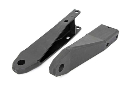 Fits GMC Sierra 2500 HD 2WD/4WD (2020-2024) Tow Hook Brackets; RS151