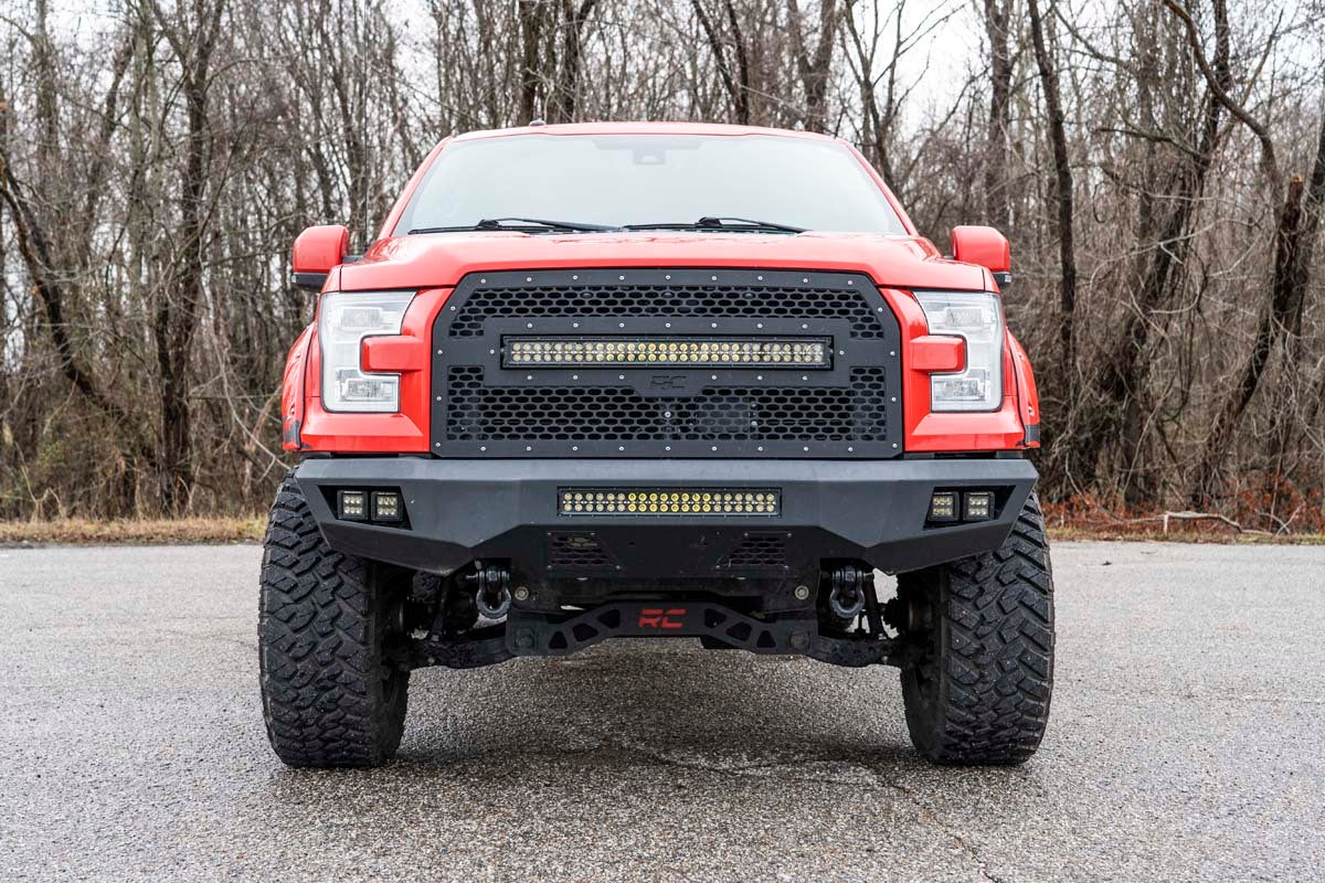 Fits Ford F-150 2WD/4WD (2009-2020) Tow Hook Brackets; D-Ring Combo; RS158