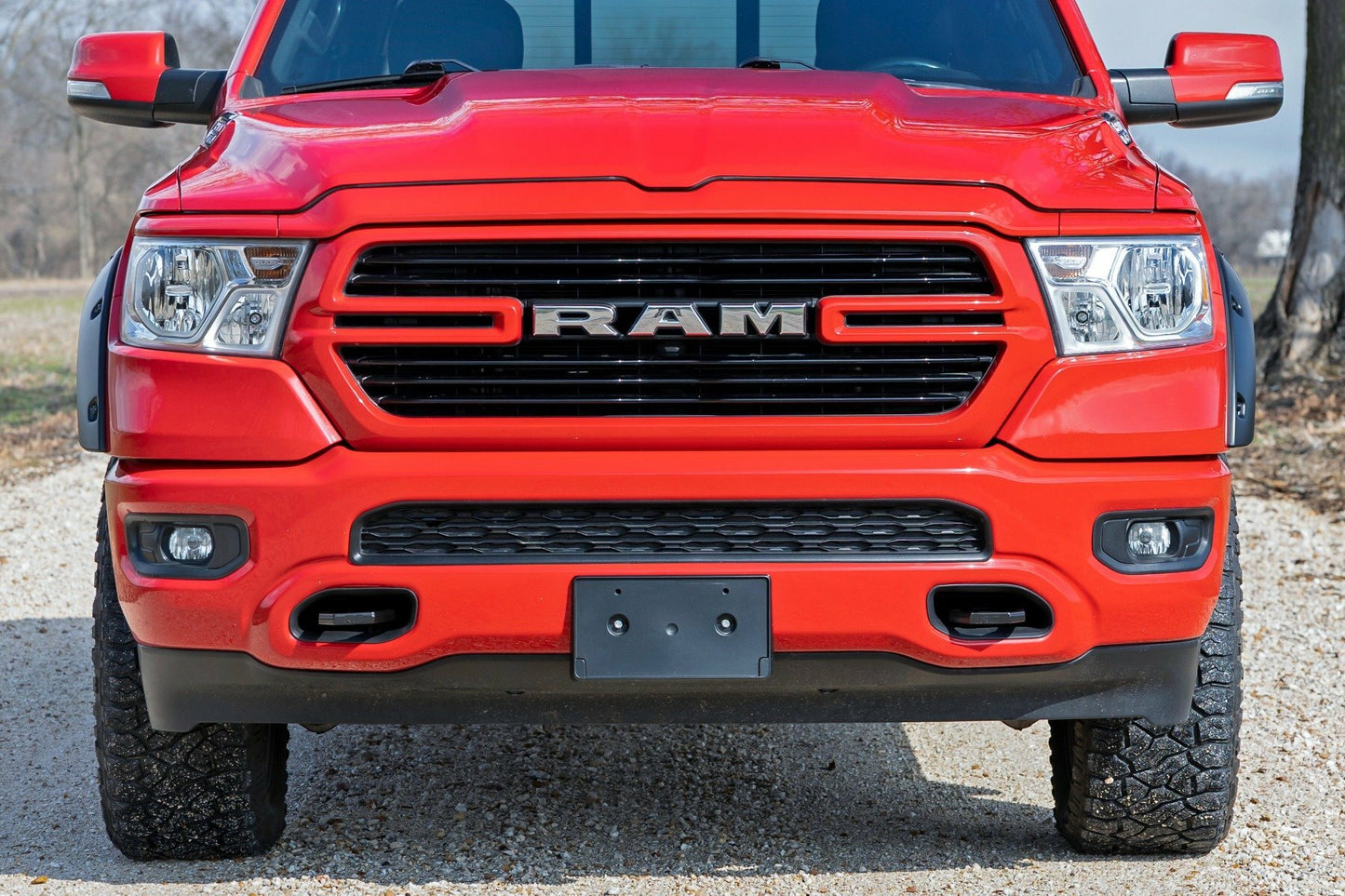 Fits Ram 1500 2WD/4WD (2019-2021) Tow Hook Brackets; RS182