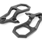 Fits Ram 1500 2WD/4WD (2019-2021) Tow Hook Brackets & Bezel Combo; RS185